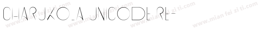 Charukola Unicode Re字体转换